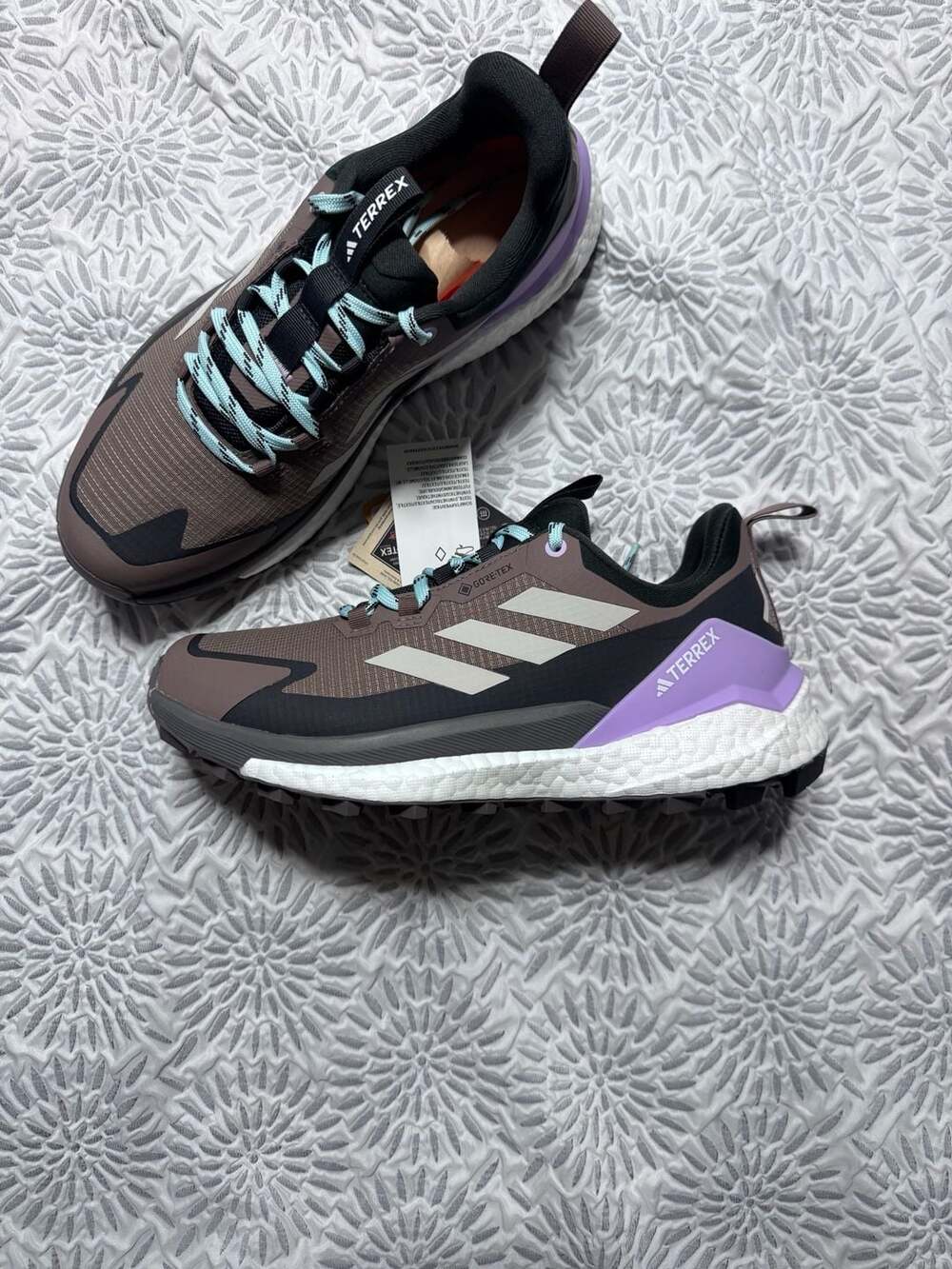 Adidas Terrex Free Hiker 2 Low GORE-TEX ‘Trace Brown’ JQ9912 Women’s 7